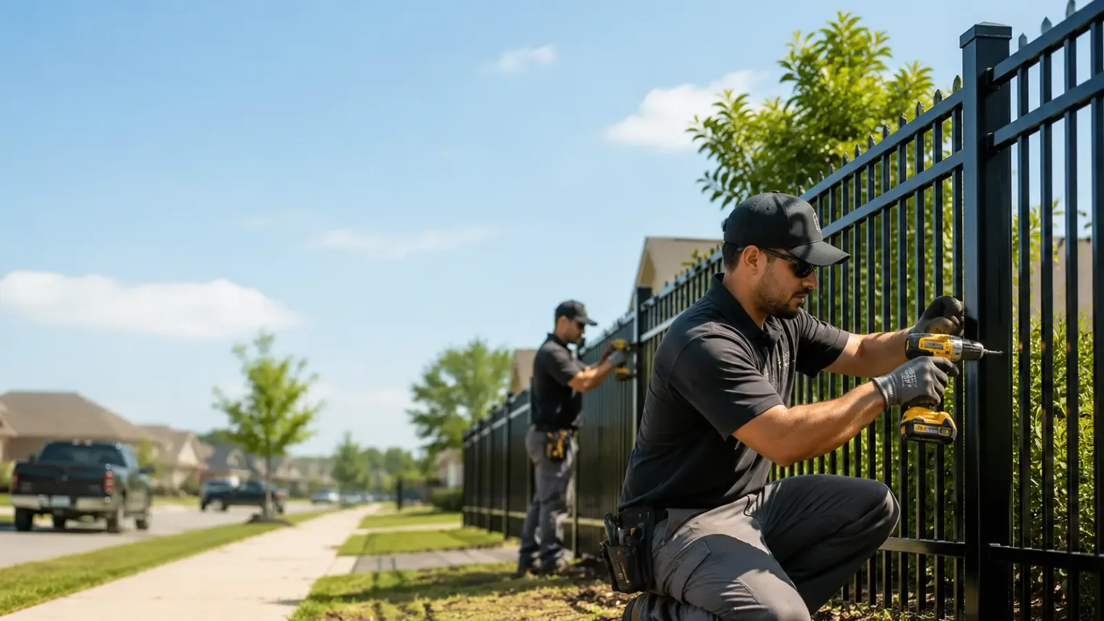 Metal Fence Installation in Talent, OR